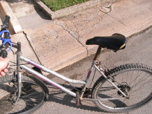 エクセルマクロ達人養成塾塾長ブログ-バスは午後に出るので、自転車を借りてひと走り。
